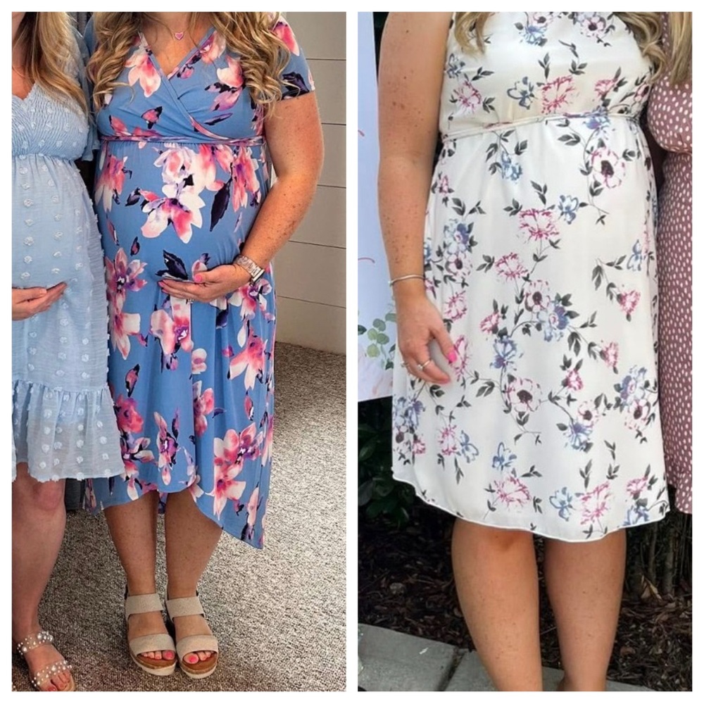 Floral Print Women's Maternity Dress Bundle
